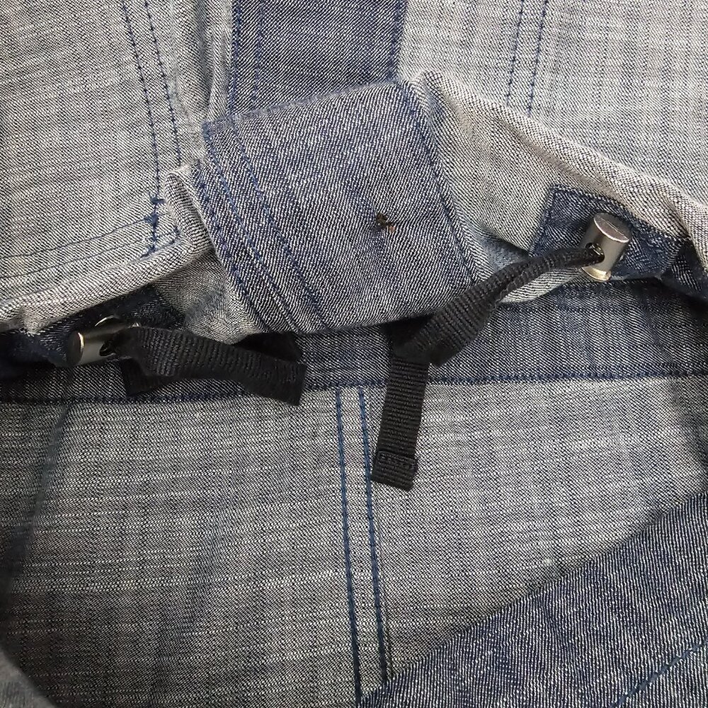 🔥Talbots Chambray Button Down Denim Utility Vest… - image 6